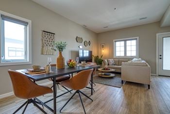 Luxury vinyl plank flooring